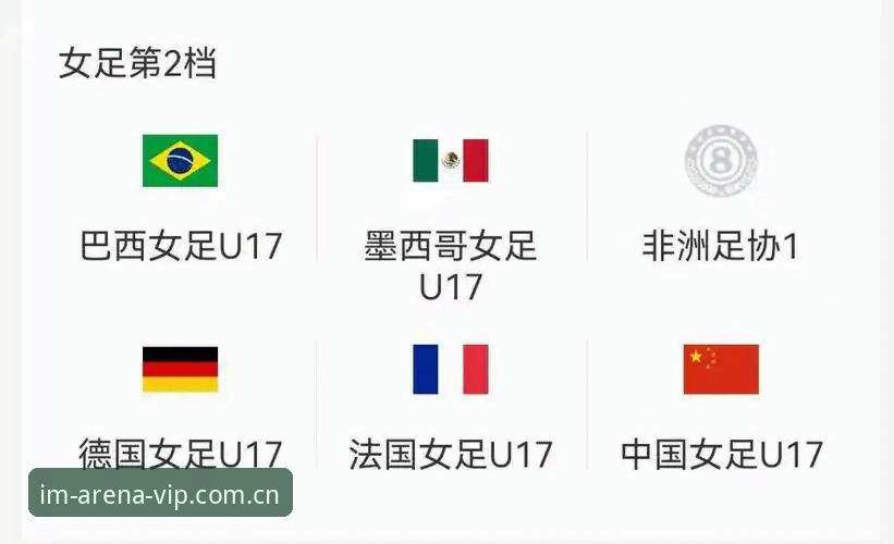 U17世界杯抽签深度分析：中国足球新生代迎战西班牙的破局之道